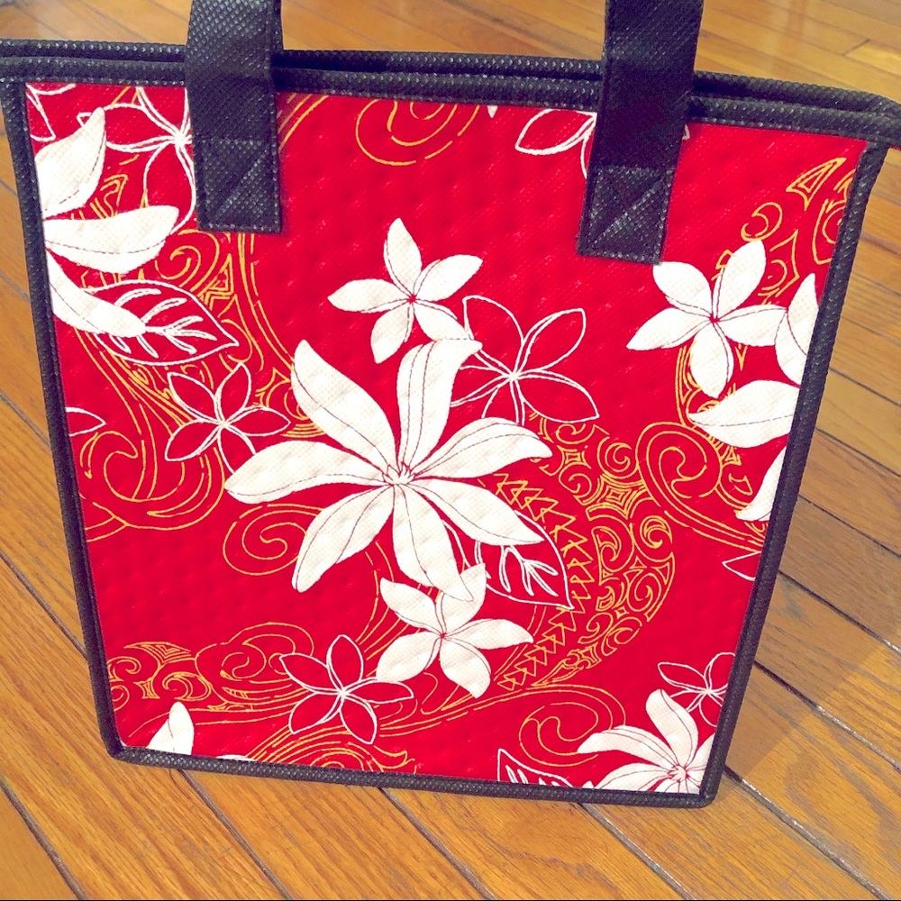 🌺NWOT Insulated Medium Bag-Tropical Paper Garden